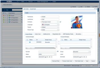 Further Modules For Time Registration And Access Control